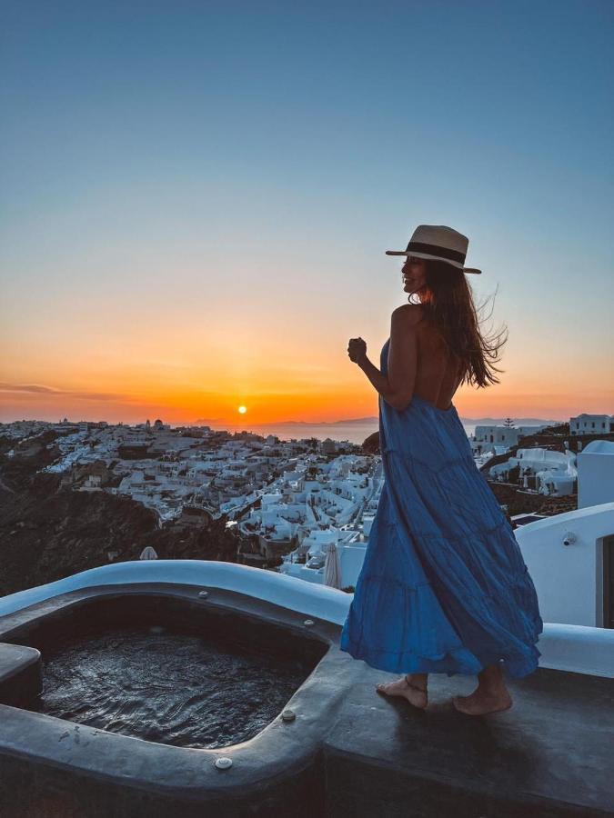 Captain John Villas Oia - Caldera & Sunset View Exteriér fotografie
